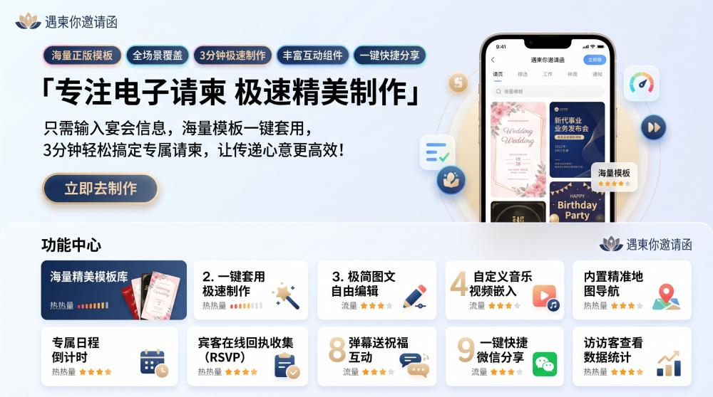 2026乔迁请柬不用找人做！低成本体面出圈，亲友好感拉满